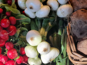 Oignon blanc nouveau - botte