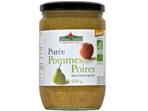 Purée de pommes poire - 630g
