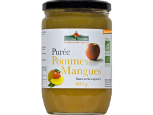 Purée de pommes mangues - 630g